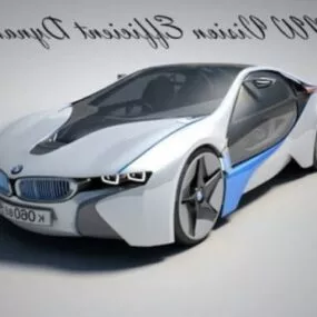 Bmw I8 Couple Car 3d model