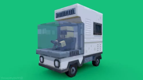Landrunnertruck 3d model