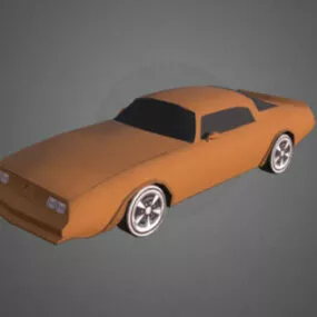 Pontiac Firebird 1977 3d model