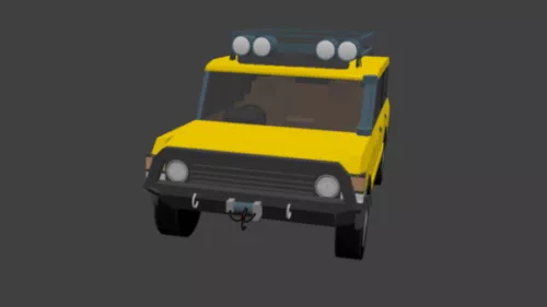 Range Rover Camel 1987 3d model Range Rover Camel 1987 3d model