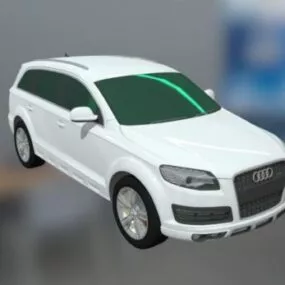 Car Audi Q7 2008 Model 3d model