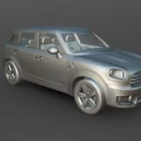 Mini Countryman 2017 Car 3d model
