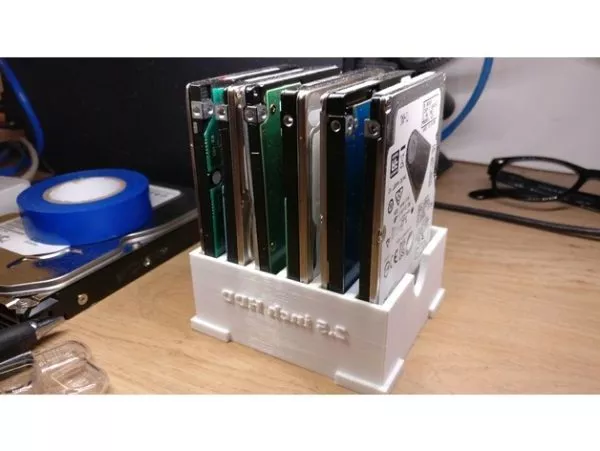 Hdd Holder Printable 3d model Hdd Holder Printable 3d model