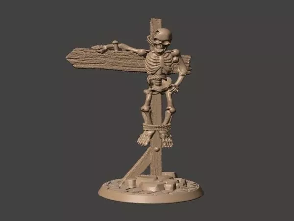 Hanging Ancient Sign 3d model