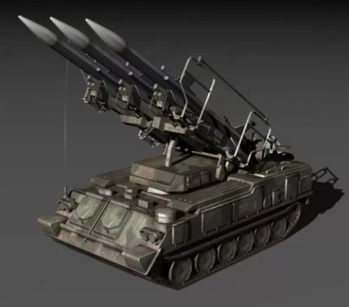 Soviet Tank Green Camo 3d model