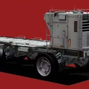 Vehicle Old Gms Truck 3d model