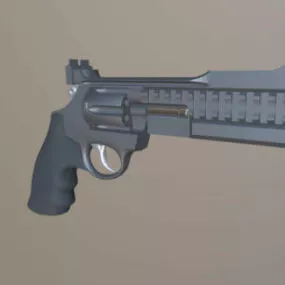 Hand Gun Magnum 3d model