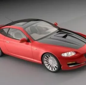Sedan Car Sample Design 3d model