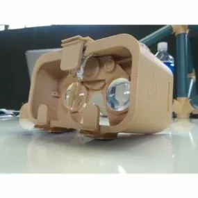 Printable Google Cardboard Vr Headset 3d model