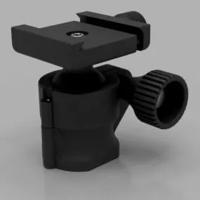 Printable Tripod Ball Head 3d model