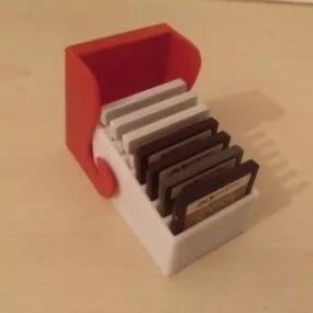 3ds Box 8 Cartridges Printable 3d model