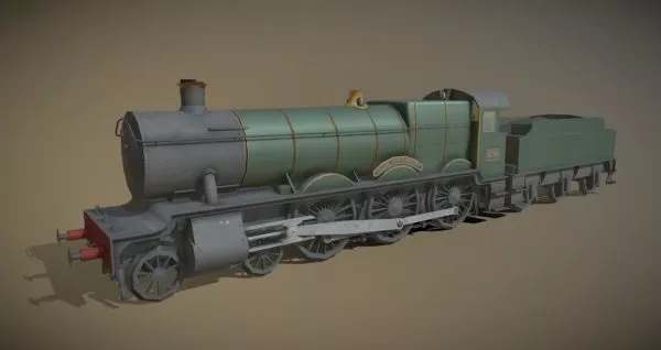 Maglev Train Transport 3d model