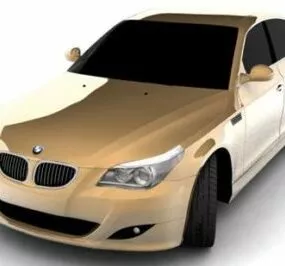 Bmw 5 Series Car 3d model