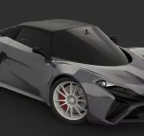 Cheran Supercar Design 3d model