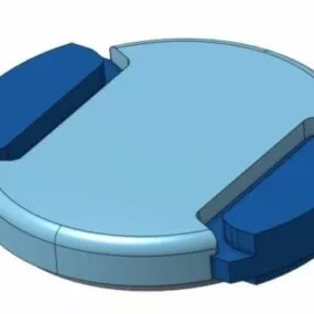 52mm Camera Lens Cap Printable 3d model