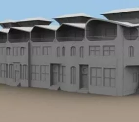 Sister Villa Design 3d model