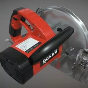 Power Tool Circular Saw 3d model