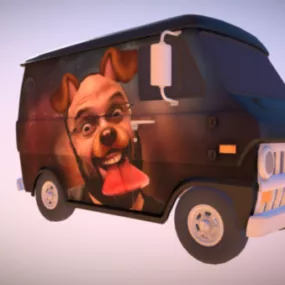Van Transport 3d model