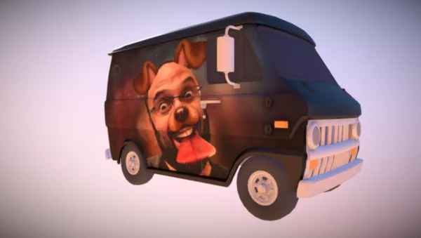 Van Transport 3d model Van Transport 3d model