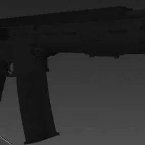 Acr Military Gun 3d model
