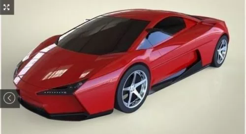 Ada Concept Sport Car 3d model Ada Concept Sport Car 3d model
