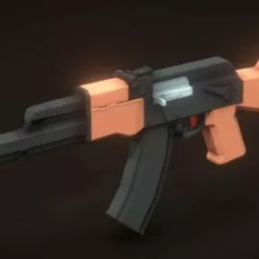 Ak47 Gun Military Weapon 3d model