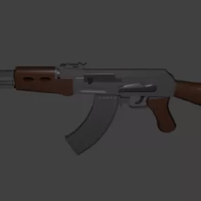 Ak-47 Russian Model 3d model