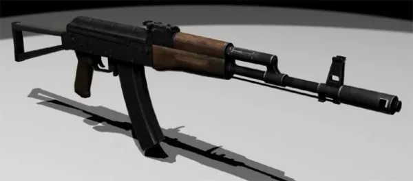 Modern Ak47 3d model