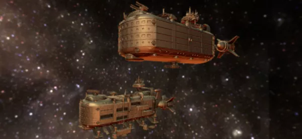 Scifi Space Station 3d model