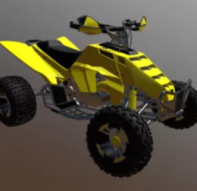 Atv Military Vehicle 3d model