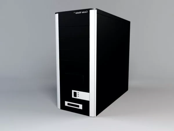 Atx Size Computer Case 3d model Atx Size Computer Case 3d model