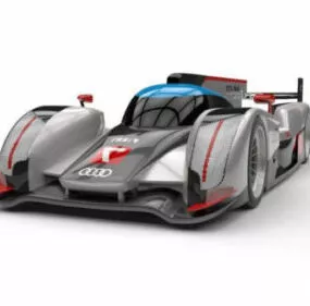 Super Car Audi R18 3d model