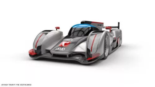 Super Car Audi R18 3d model Super Car Audi R18 3d model