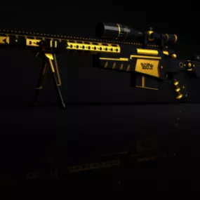 Ax308 Attack Gun 3d model