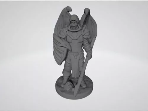 Spear Warrior Character Sculpt 3d model Spear Warrior Character Sculpt 3d model