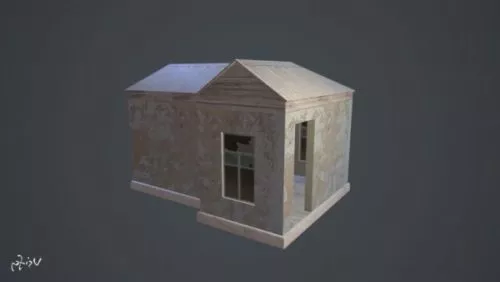 Abandoned Old House Style 3d model Abandoned Old House Style 3d model