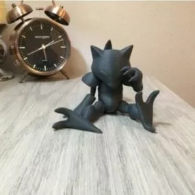 Abra Pokemon Character Printable 3d model