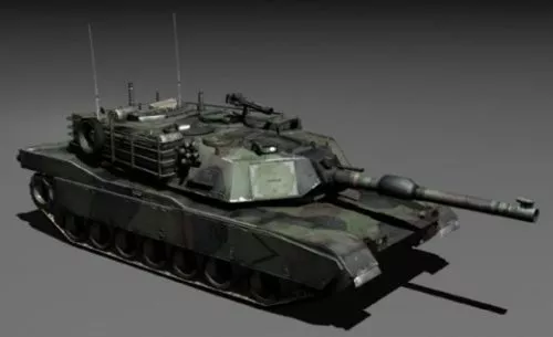 Us Abrams Tank 3d model Us Abrams Tank 3d model