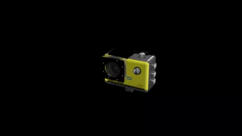 Nikon D3100 Camera 3d model