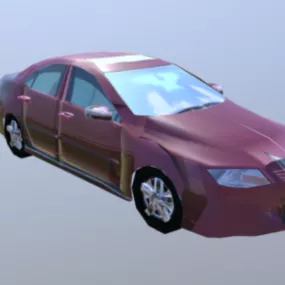 Car Acura Rl 2005 3d model