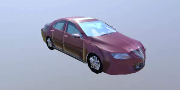 Car Acura Rl 2005 3d model Car Acura Rl 2005 3d model