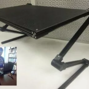 Printable Adjustable Laptop Stand 3d model
