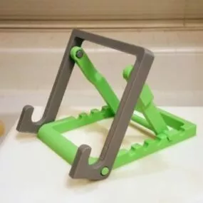 Adjustable Tablet Stand Printable 3d model