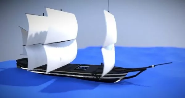 Advanced Sailor Ship 3d model Advanced Sailor Ship 3d model