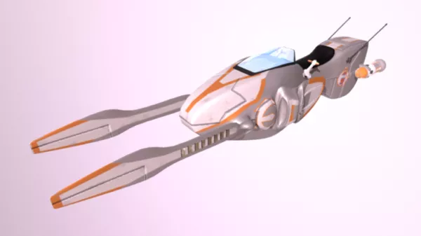 Spaceship Apollo Module 3d model