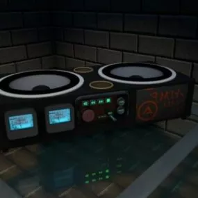 Aimp Mp3 Gadget 3d model