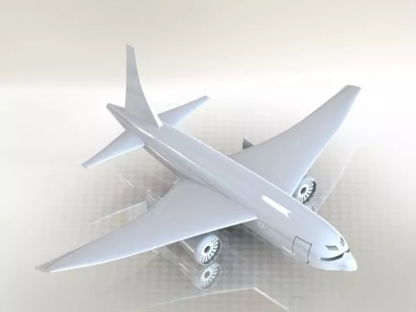Boeing B17 Airplane 3d model