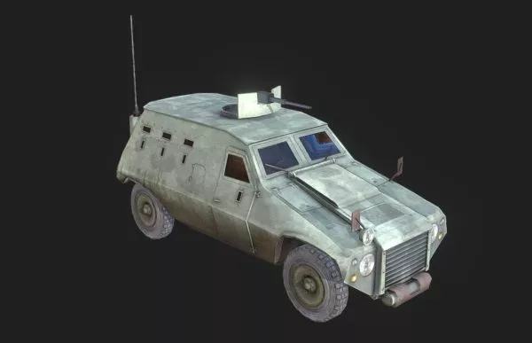 Akrep Suv Car 3d model Akrep Suv Car 3d model