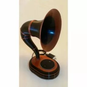 Printable Echo Dot Gramophone 3d model