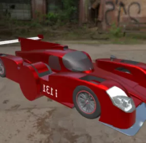 Alexander Xclm Super Car 3d model